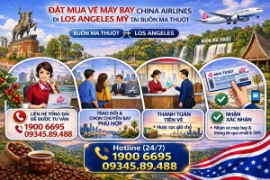 Đặt mua vé máy bay đi Los Angeles từ Buôn Ma Thuột online