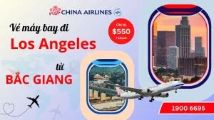 Vé máy bay đi Los Angeles từ Bắc Giang