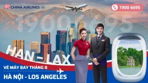Bán vé China Airlines Hà Nội (HAN) đi Los Angeles Mỹ tháng 8