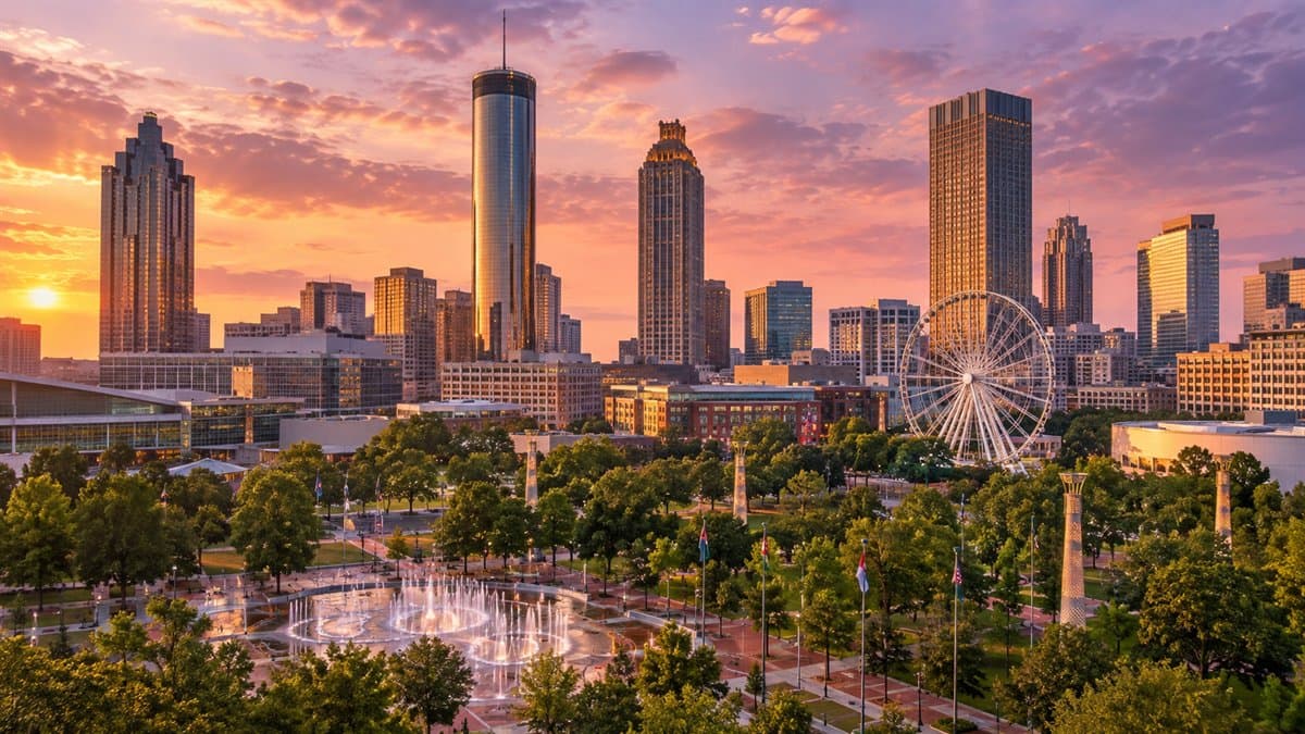 Điểm đến Atlanta