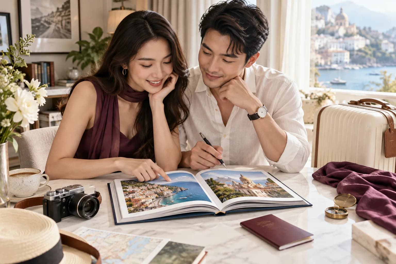 Lên kế hoạch cho chuyến du lịch — ảnh minh họa