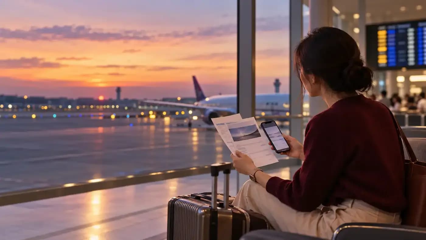 China Airlines đổi giờ bay: kiểm tra vé và chuyến nối thế nào? — hình minh họa