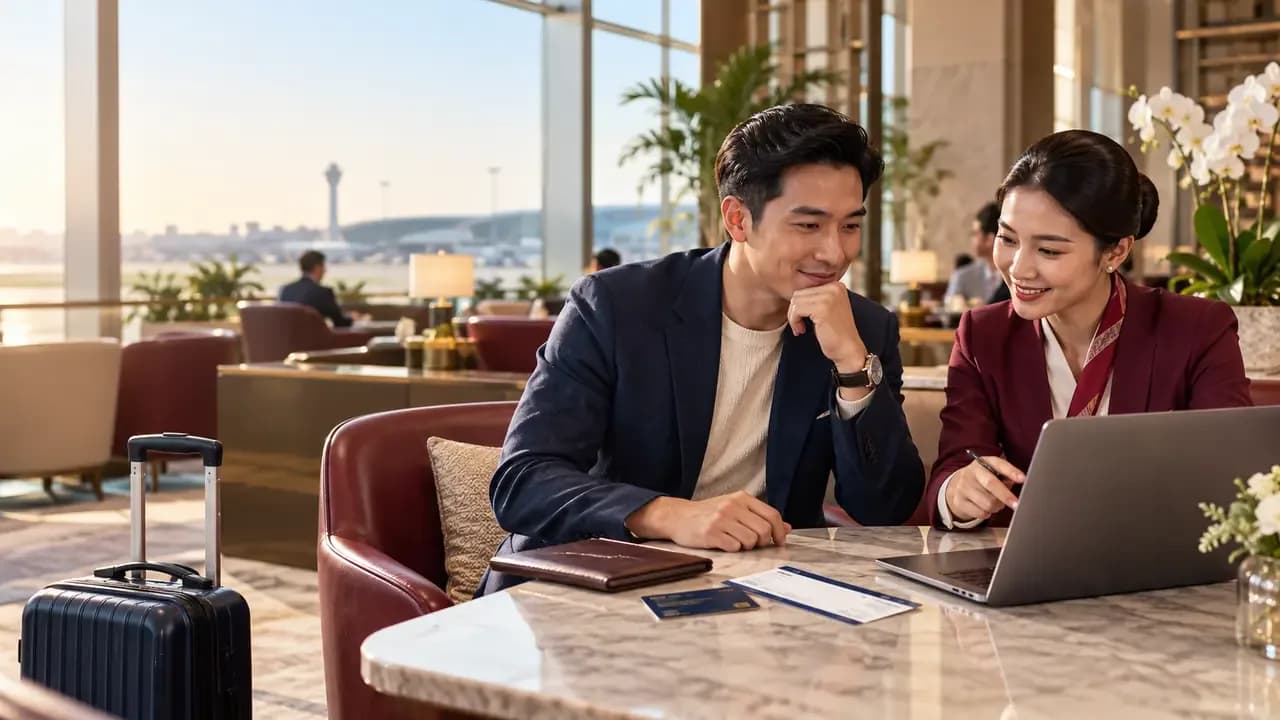 Nâng hạng China Airlines bằng dặm hay trả phí: kiểm tra khác nhau thế nào? — hình minh họa