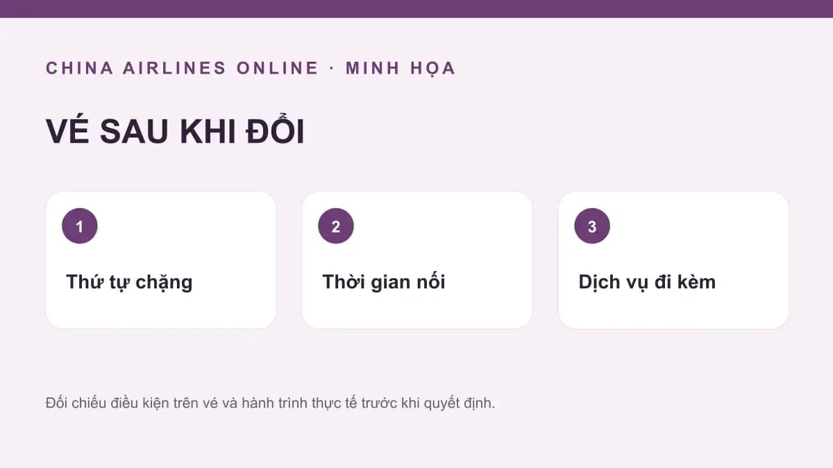 VÉ SAU KHI ĐỔI — sơ đồ minh họa