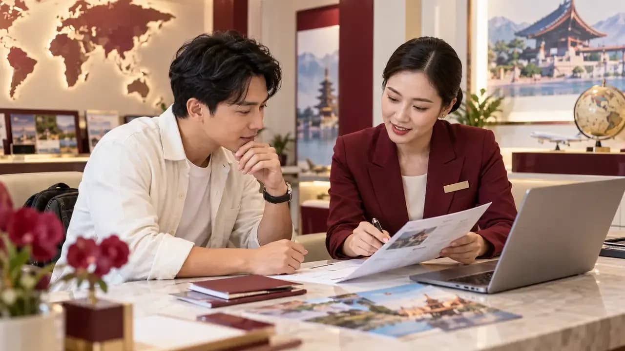 Vé China Airlines mua qua đại lý: đổi ngày liên hệ ai? — hình minh họa