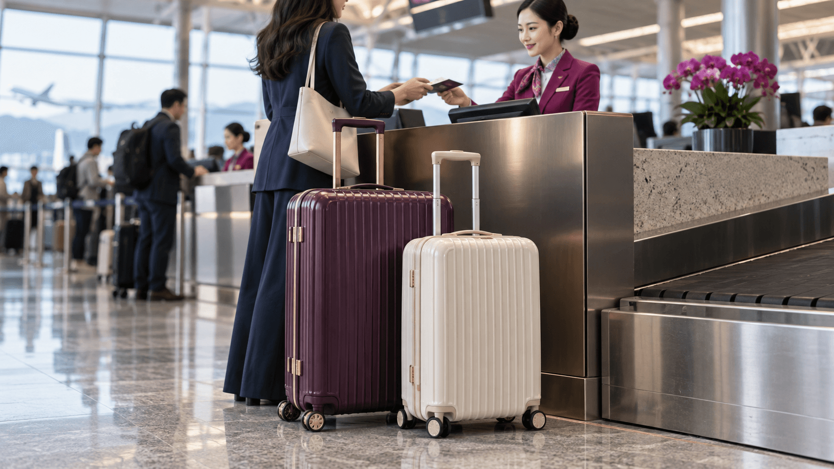 Chuẩn bị hành lý trước chuyến bay — ảnh minh họa